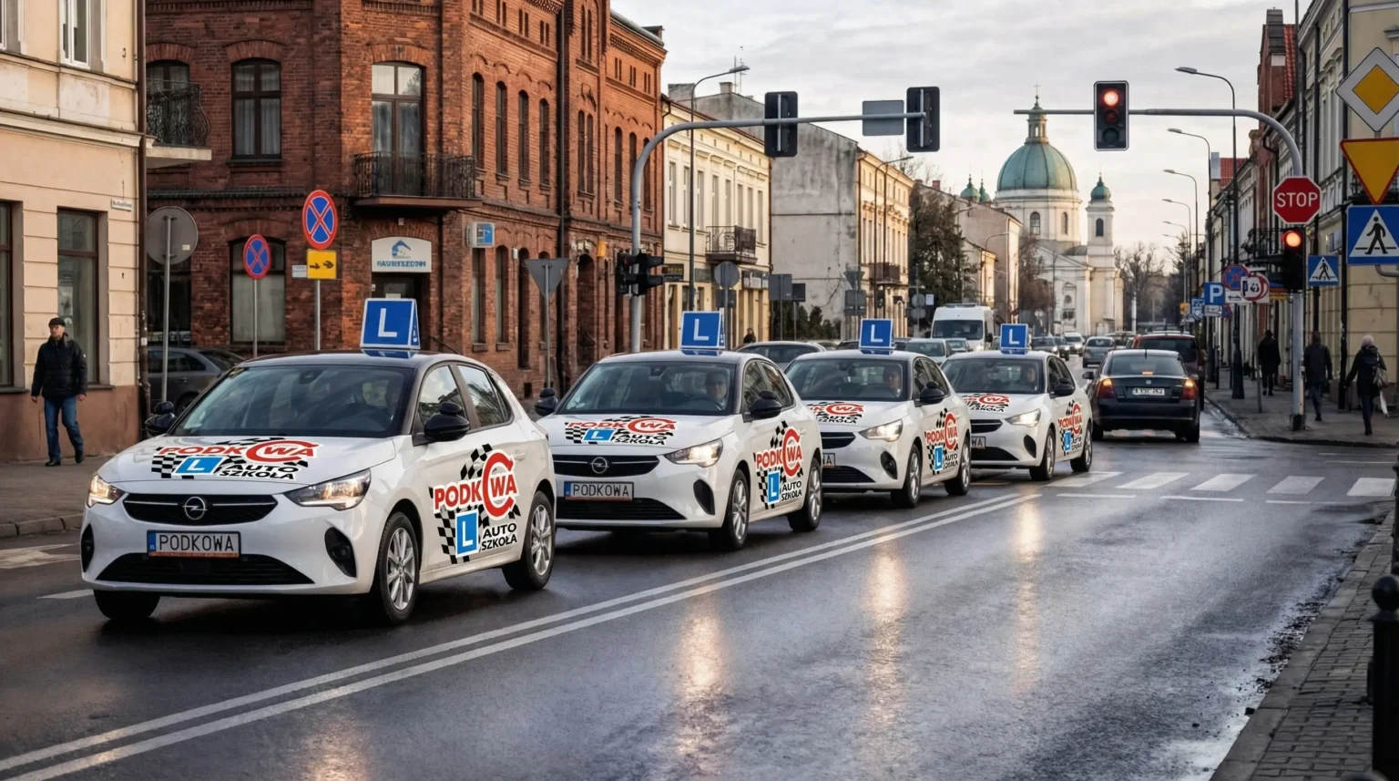 Podkowa driving school cars in Łomża